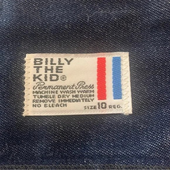BILLY THE KID Boy’s Vintage 70’s Denim Blazer Western Westerncore Cowboycore 10 - Picture 3 of 16